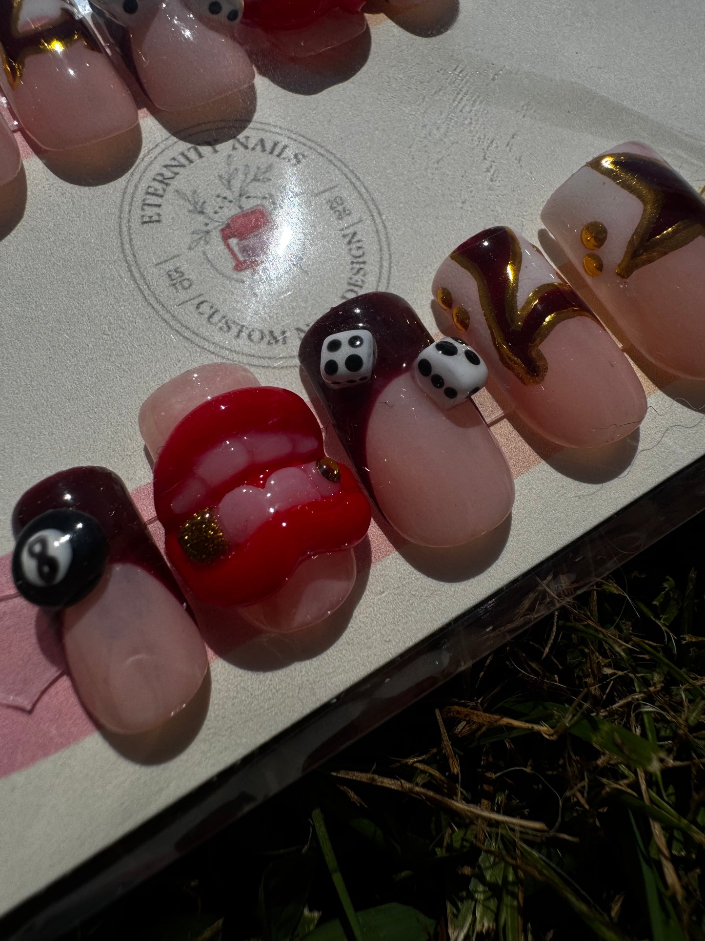 Lucky seven casino nails