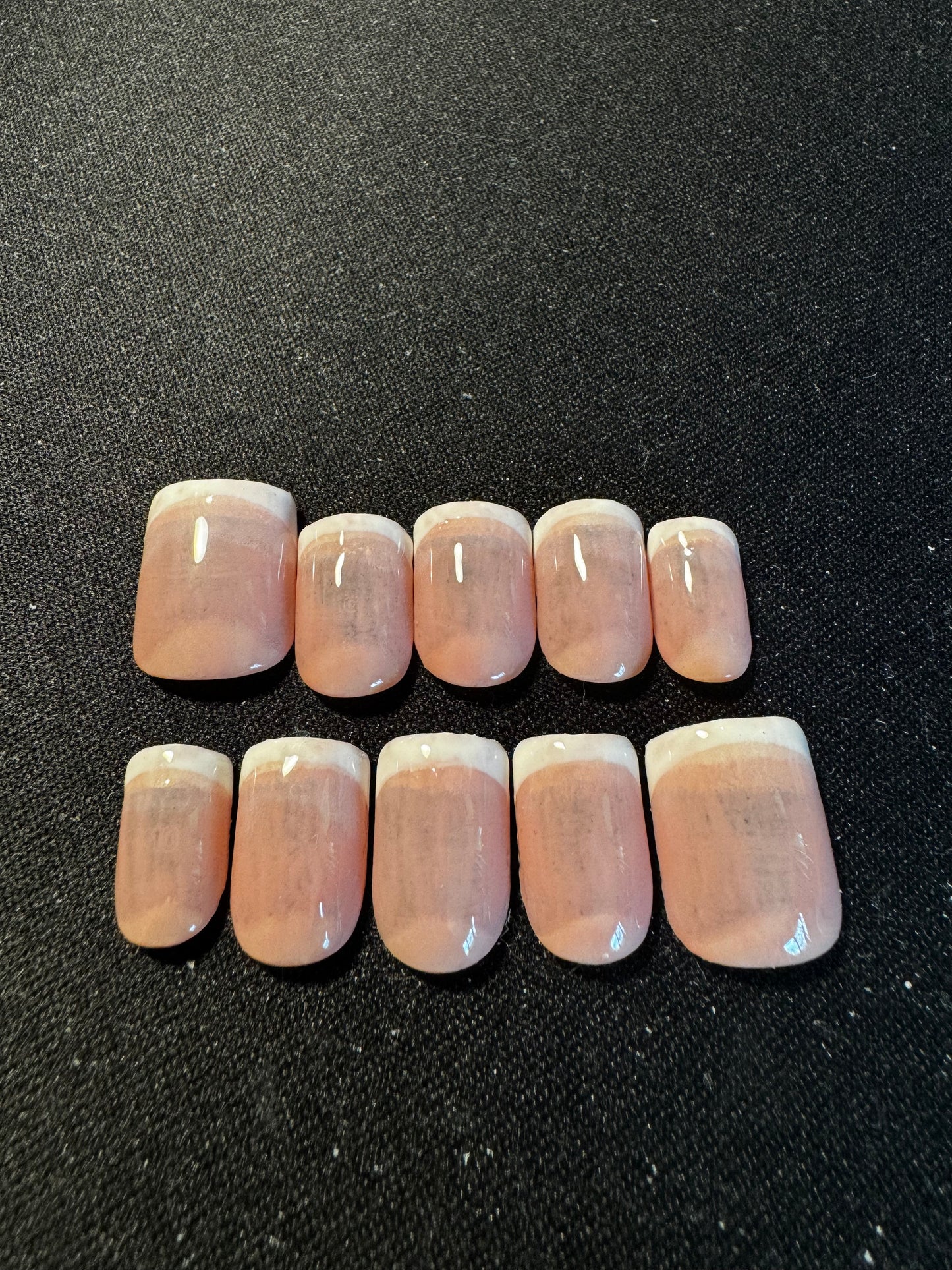 Natural American manicure
