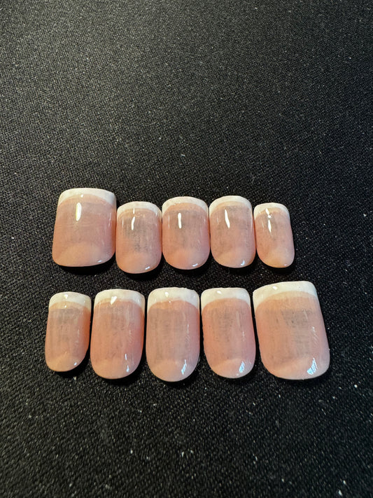 Natural American manicure