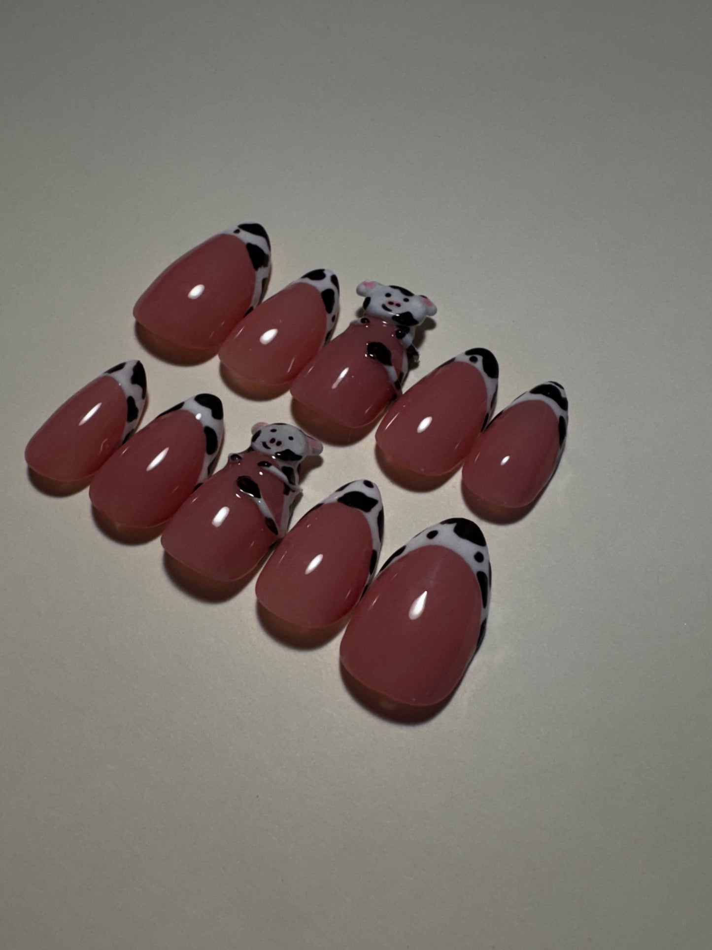 Blushing bovine premade set